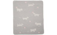 David Fussenegger Textil 71459779 Bettdecke für Babys Grau 70 x 90 cm Junge/Mädchen