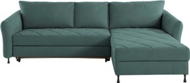 exxpo - sofa fashion Ecksofa, Steppung im Sitzbereich, Wahlweise mit Bettfunktion und Bettkasten