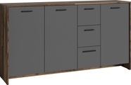 byLIVING Kommode »Ben«, Breite 153 cm, mit 3 Türen und Schubkästen