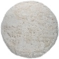 Paco Home Hochflor-Teppich »Akumal 930«, rund, 60 mm Höhe, Shaggy, besonders weich durch Softgarn, Uni-Farben, ideal im Wohnzimmer & Schlafzimmer