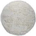 Paco Home Hochflor-Teppich »Akumal 930«, rund, 60 mm Höhe, Shaggy, besonders weich durch Softgarn, Uni-Farben, ideal im Wohnzimmer & Schlafzimmer