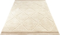 MINT RUGS Designteppich »Colin«, rechteckig, 22 mm Höhe, Hoch-Tief Struktur, sehr weicher Flor, Wohnzimmer, Schlafzimmer, Robust, Pflegeleicht, ringsum gekettelt