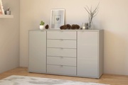 WIEMANN Kombikommode »Nizza«, vormontiert, mit Soft-Close und Glasfront