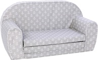 knorr® toys Kindersofa Maritim grey - grau