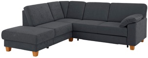 Home affaire Ecksofa »Belfort«, mit Federkern, wahlweise mit Bettfunktion und Stauraum