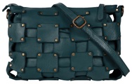 SAMANTHA LOOK, Samantha Look Umhängetasche, (1 tlg.), echt Leder, Made in Italy