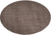 Hochflor-Teppich, »Softshine 2236«, Carpet City, rund, Höhe 30 mm, maschinell gewebt