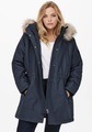 ONLY CARMAKOMA Parka »CARIRENA«, mit Kapuze, mit Fellimitat an der Kapuze