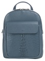 Cluty Cityrucksack, echt Leder, Made in Italy