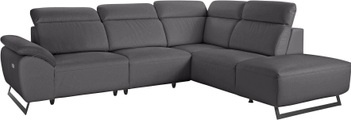 COTTA Ecksofa, inklusive Kopfteilverstellung, wahlweise mit elektrischen Relaxfunktionen