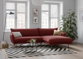 andas Ecksofa »Stine«, Besonderes Design durch Kissenoptik und Keder, Design by Morten Georgsen
