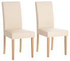Home affaire 4-Fussstuhl »Roko«, (Set), 2 St., Kunstleder, im 2er, 4er oder 6er-Set