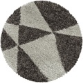 Ayyildiz Teppiche Hochflor-Teppich »TANGO 3101«, rund, 50 mm Höhe