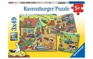 Viel los auf dem Bauernhof (Kinderpuzzle)