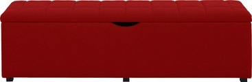 Places of Style Hockerbank »Checked«, mit Stauraum, Breite 120 cm und 160 cm, auch als Garderobenbank oder Bettbank geeignet