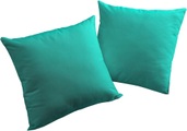 Adam Elements - ADAM - Kissenbezug Uni Collection 50 cm x 50 cm, Petrol