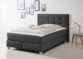 Home affaire Boxspringbett »Moulay«, inkl. Topper, in 3 Härtegraden, TFK auch in Härtegrad 4