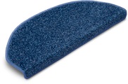 Hanse Home Exclusiv Stufenmatte »Liberty«, halbrund, 7 mm Höhe, Unifarben, Strapazierfähig, Flur, Wohnzimmer, Kräftige Farben, Kettelung, Pflegeleicht, Meliert, Treppe, Gekettelt, Set mit 15 Stufenn