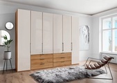 WIEMANN Drehtürenschrank »Monaco«, mit Glasfront sowie hochwertige Beschläge inkl. Dämpfung