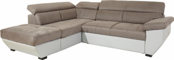 COTTA Ecksofa, inklusive Kopfteilverstellung, wahlweise mit Bettfunktion + Bettkasten