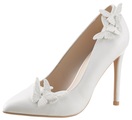 Buffalo High-Heel-Pumps, mit Schmetterlings-Verzierung