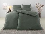 Bruno Banani Bettwäsche »Jassen in Gr. 135x200 oder 155x220 cm«, (3 tlg.), moderne Bettwäsche aus Baumwolle, Bettwäsche mit Streifen-Design