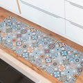 andiamo, Andiamo Küchenläufer »Marrakesch«, rechteckig, 5 mm Höhe, Läufermatte aus Vinyl, abwischbar, rutschhemmend, Fliesen Design, Ornamente, Grösse 50x150 cm, Küche
