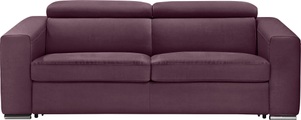 Egoitaliano Schlafsofa »Cabiria«, Sofa inkl. Schlaffunktion, Kopfteile verstellbar, mit Metallfüssen