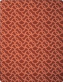 Wohndecke 'Rings' biederlack Terracotta