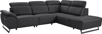 COTTA Ecksofa, inklusive Kopfteilverstellung, wahlweise mit elektrischen Relaxfunktionen