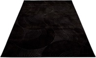 Carpet City Teppich, rechteckig, Kurzflor Wohnzimmer, 3D-Optik, für Schlafzimmer, Flur