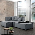 Max Winzer® Wohnlandschaft »MOVE«, (Set), Sofa-Set 08 aus 5 Sitz-Elementen, inklusive 3 Zierkissen, individuell kombinierbar