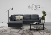 INOSIGN Ecksofa »Palm Beach«, Federkern, mit Sitztiefenverstellung, wahlweise mit Bettfunktion, Bettkasten und Armteilverstellung
