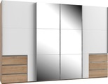 Fresh To Go Schwebetürenschrank »Level«, mit Synchronöffnung
