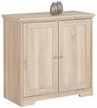 Home affaire Sideboard »Nanna«, mit einer duroplastischen Folien Oberfläche in Eiche-Optik, Breite 80 cm