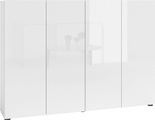 INOSIGN Schuhschrank »Mister«, Breite 160 cm, 4 Türen, Hochglanz Lackierung