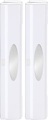 WENKO Folienspender »Perfect Cutter«, (Set, 2 St.), für Folienrollen bis 33 cm Breite, für Alufolien und Frischhaltefolien