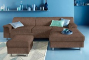 INOSIGN Ecksofa, wahlweise mit Bettfunktion