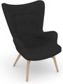 Max Winzer® Sessel »build-a-chair Arne«, im Retrolook, zum Selbstgestalten, Hochlehner