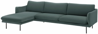 andas Ecksofa »Mavis«, mit Chaiselonge, mit losen Sitz- und Rückenkissen, skandinavischer Stil