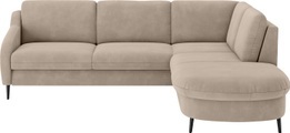 sit&more Ecksofa »Soul L-Form«, wahlweise mit Bettfunktion und Bettkasten oder Schubkasten
