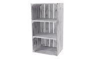 Holz Zollhaus - Regal Vintage Shabby Weiss 40 x 75 cm