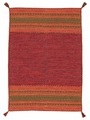 Wollteppich, »Kelim Azizi«, carpetfine, rechteckig, Höhe 5 mm, handgewebt