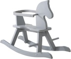 Roba, roba® Schaukelpferd »grau«, aus Holz