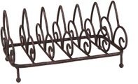 Ambiente Haus Küchenregal »Tellerstand in Antikbraun -(B)25 cm«, (1 St.)