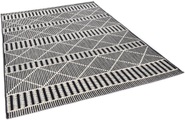 TOM TAILOR Teppich »Funky Outdoor Geometric«, rechteckig, 5 mm Höhe, Flachgewebe, In- und Outdoor geeignet, Wohnzimmer