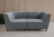 DOMO collection 2-Sitzer »Sonna, individuell zusammenstellbar«, Gartenlounge-Set oder Einzelelemente, Outdoor