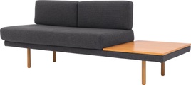 andas Sofa »Pausenzeit«, Modernes Daybed, Ablage und Rücken rechts oder links montierbar