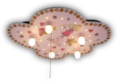 Deckenleuchte Prinzessin, wolkenförmig