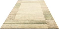 morgenland Wollteppich »Nepal Teppich handgeknüpft grün«, rechteckig, 18 mm Höhe